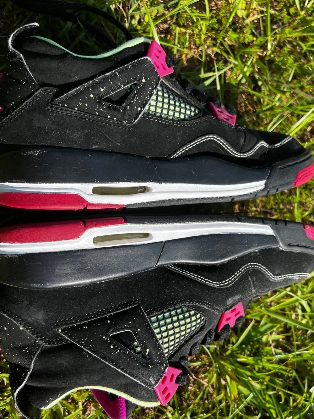 CLEAN Air Jordan 4 size 5.5 FOR DONOR PARTS Mens shoes